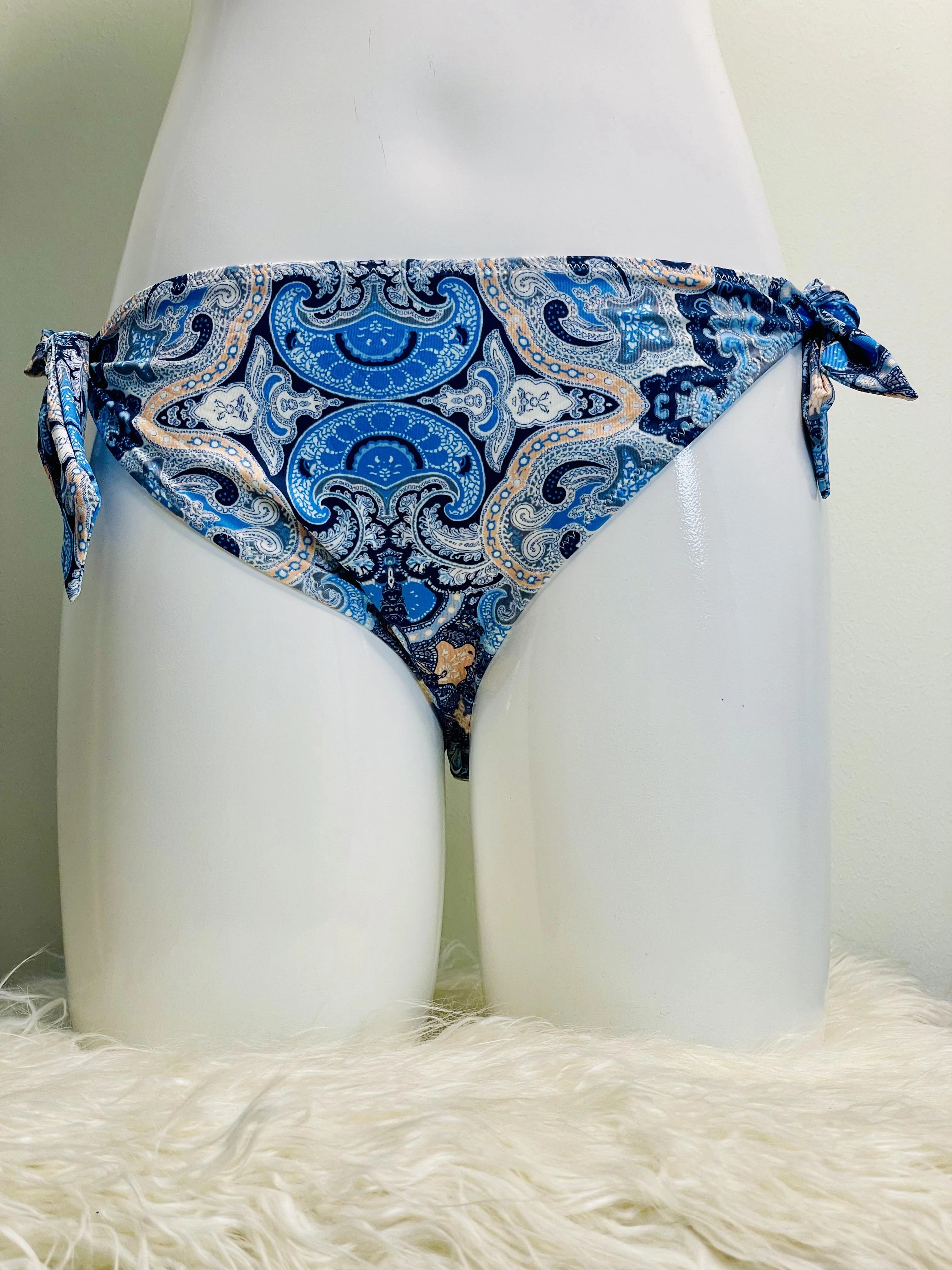 Floral Paradise Tie-Side Thong