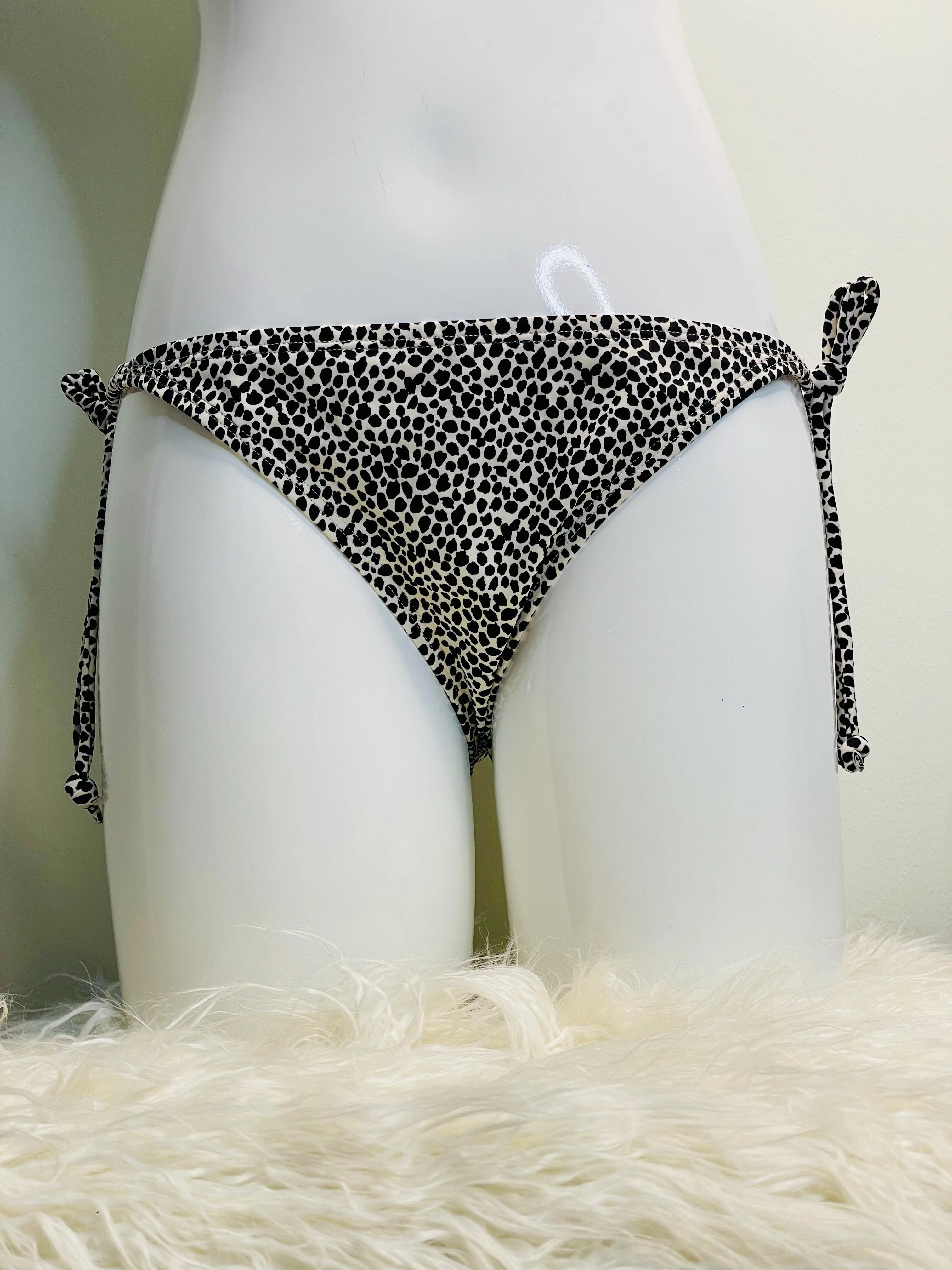 Floral Paradise Tie-Side Thong