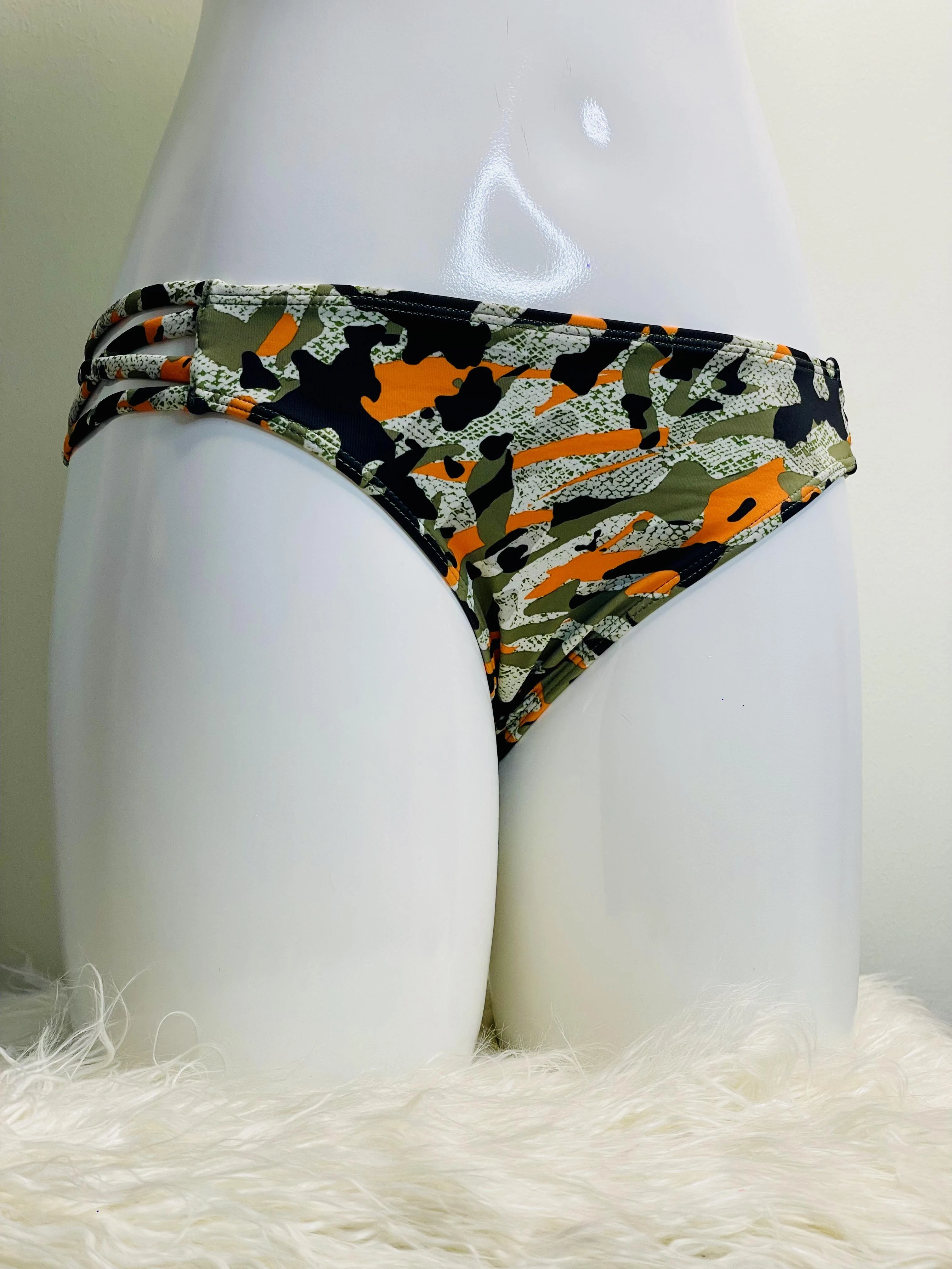 Floral Paradise Tie-Side Thong