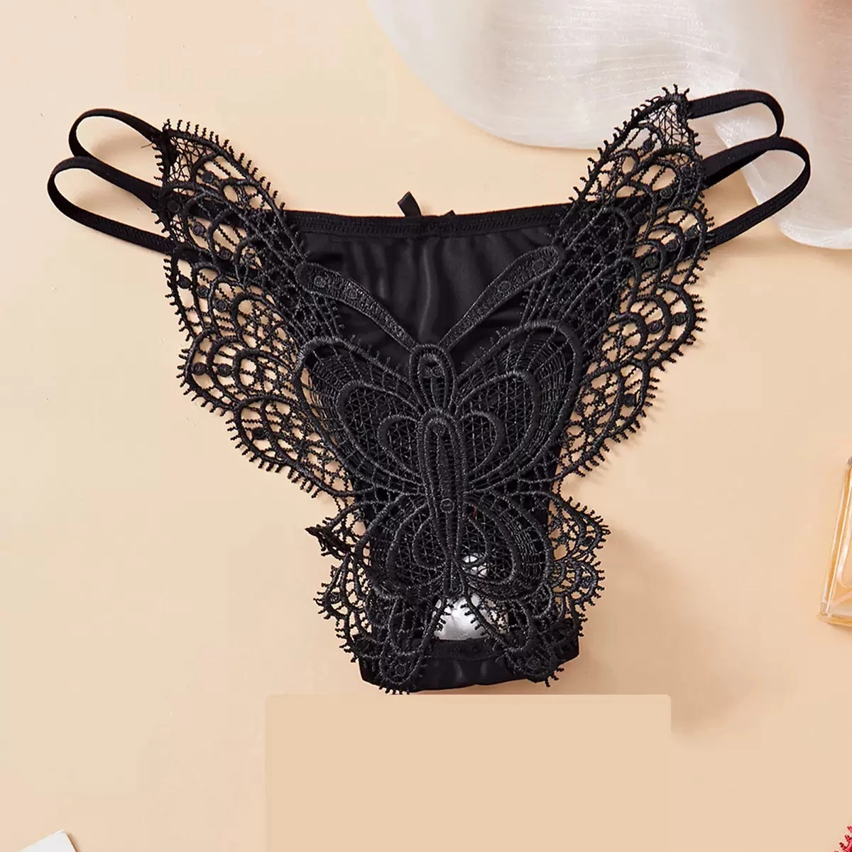Butterfly Lace Thong