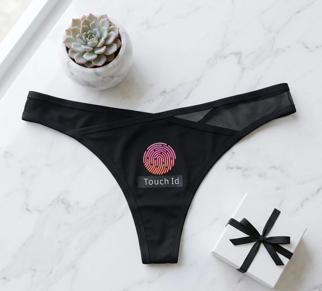 Touch Id Printed Thong