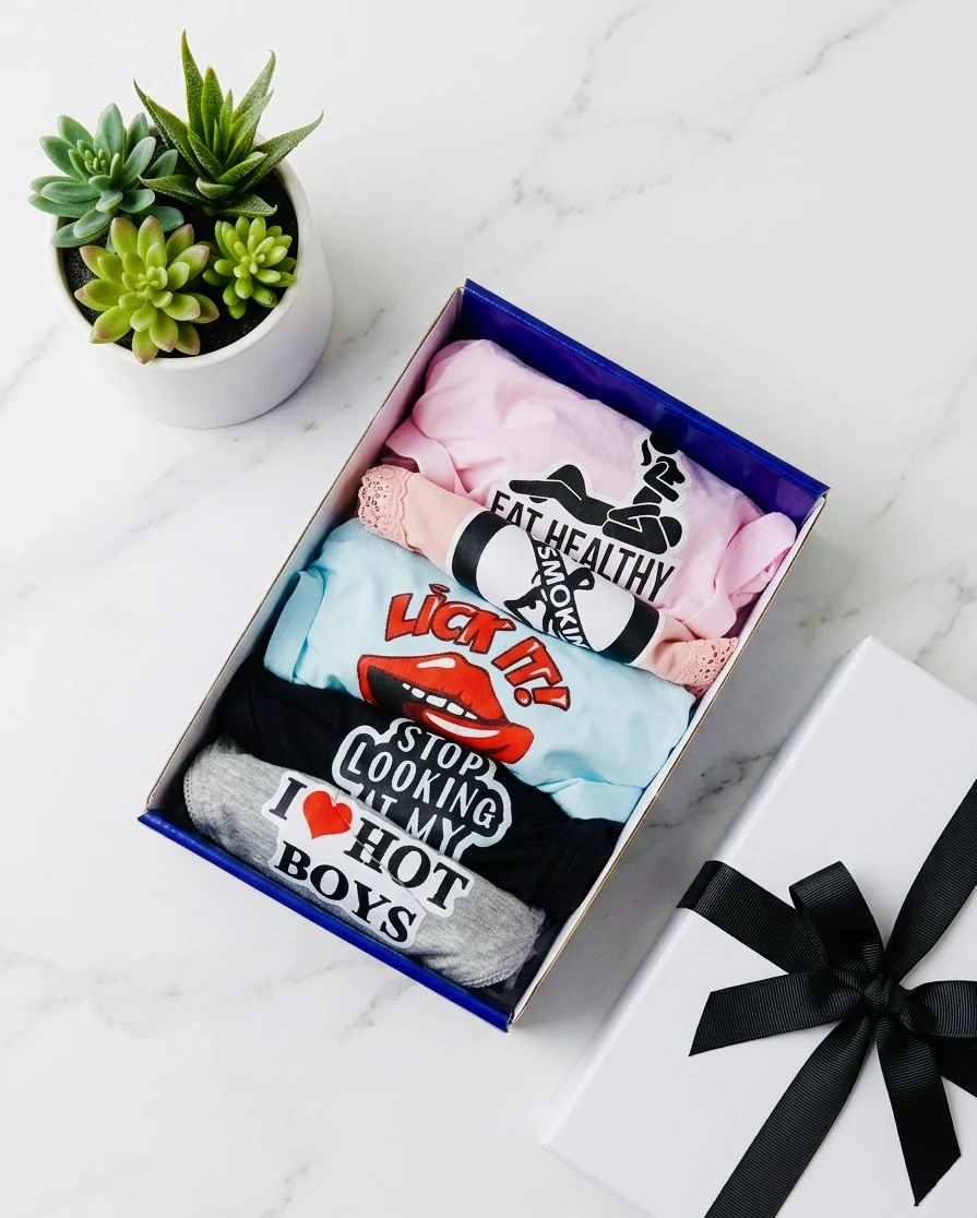 five pcs panty combo