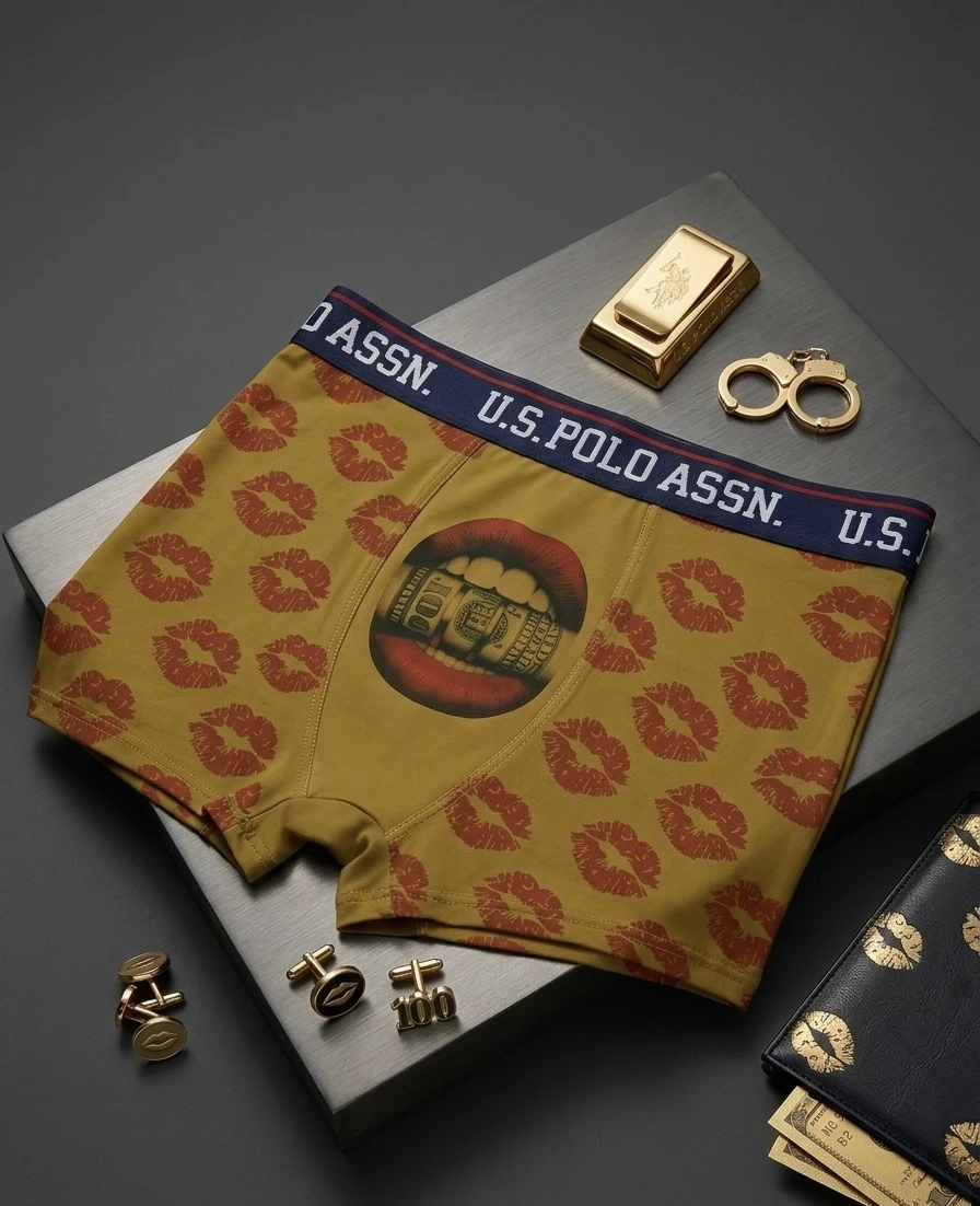 kiss printed men's underwear 2