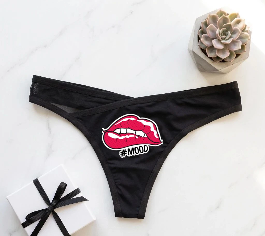 Mood Printed Thong