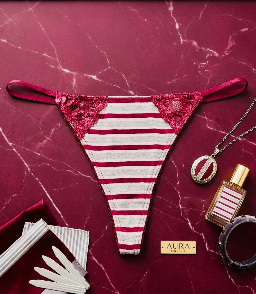 Strip thong non-printed